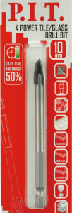V-shaped glass point